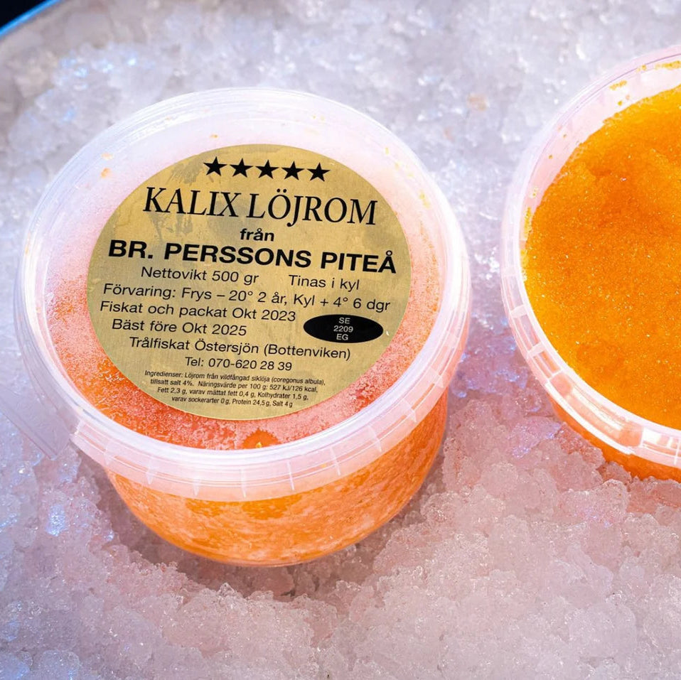 Bleak Roe Swedish Kalix Bleak Roe (Löjrom) – Fiskskaldjur.ch
