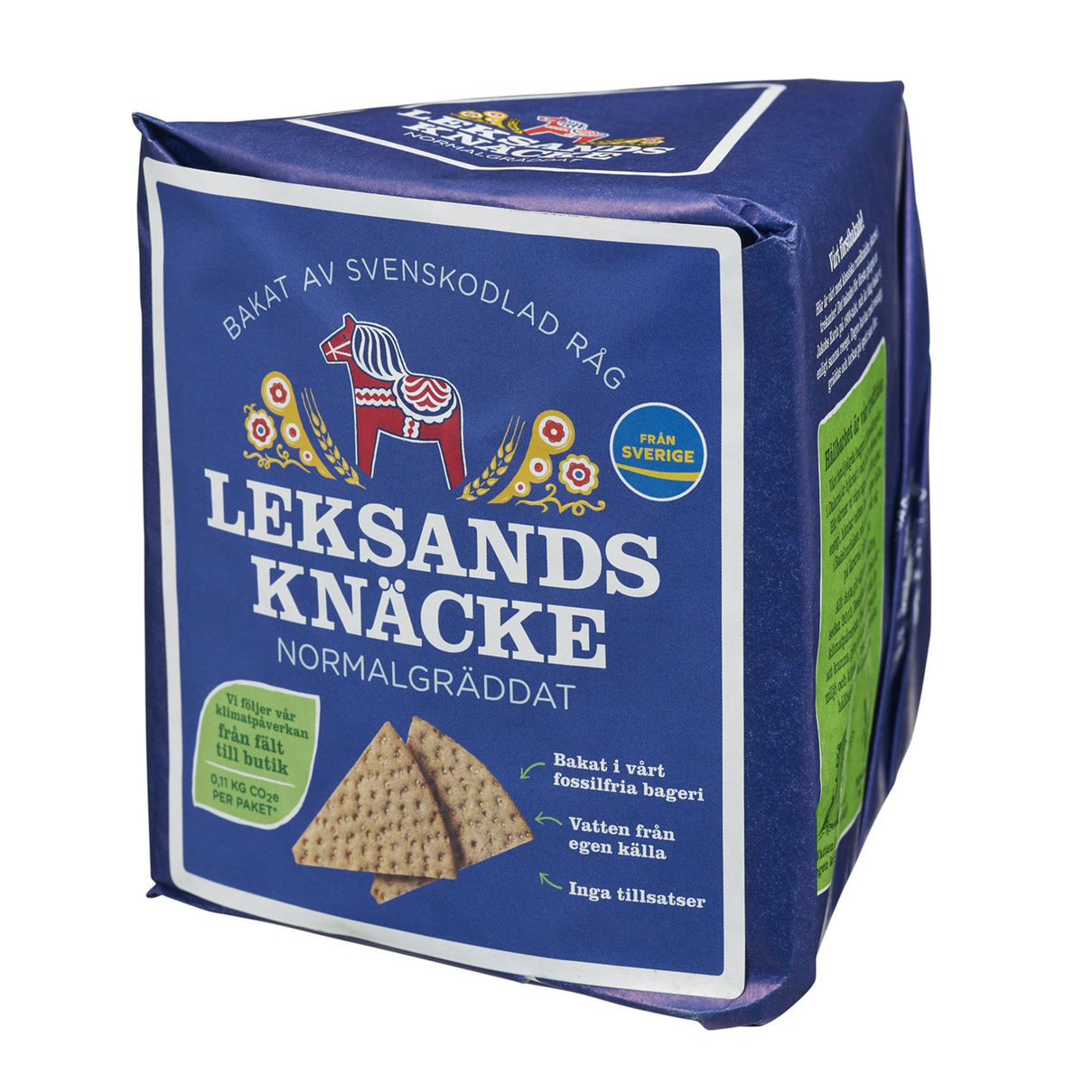 Knäckebröd normalgräddat trekant Leksands 200g